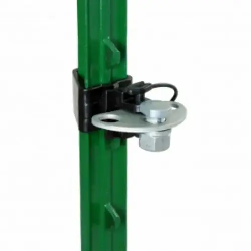 3-Way Electric Fence Gate Connector for T-Posts 3-Way Electric Fence Gate Connector for T-Posts