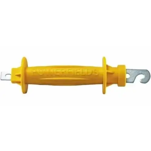 Rubber Electric Fence Gate Handle, Yellow, 3-1/2" Stretch Spring Rubber Electric Fence Gate Handle, Yellow, 3-1/2" Stretch Spring