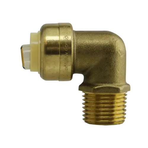 1/2" Push-to-Connect x 1/2" MPT Elbow Fitting 1/2" Push-to-Connect x 1/2" MPT Elbow Fitting