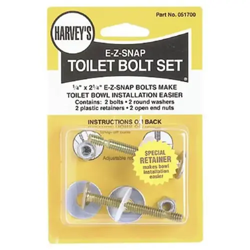 HV 5/16X2-1/4 BRASS EZ SNAP HV 5/16X2-1/4 BRASS EZ SNAP