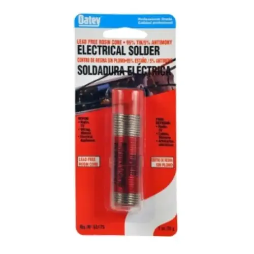 SOLDER ROSIN CORE LEAD FREE 95/5 1OZ SOLDER ROSIN CORE LEAD FREE 95/5 1OZ