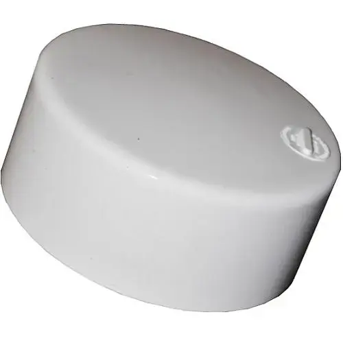PVC Sewer Cap Hub, 4-inch, SDR35 PVC Sewer Cap Hub, 4-inch, SDR35
