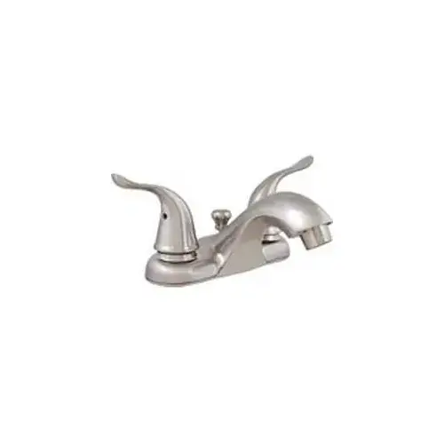FAUCET LAV DUALWNG HDL BRUSHED NCKE FAUCET LAV DUALWNG HDL BRUSHED NCKE