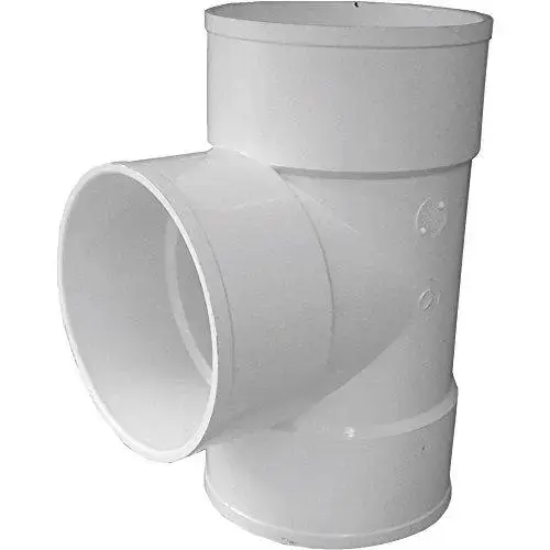 V-Series PVC Sewer Tee, 6", SDR35, HXHXH V-Series PVC Sewer Tee, 6", SDR35, HXHXH