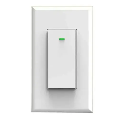 WIFI SINGLE POLE SWITCH 120V WHITE WIFI SINGLE POLE SWITCH 120V WHITE