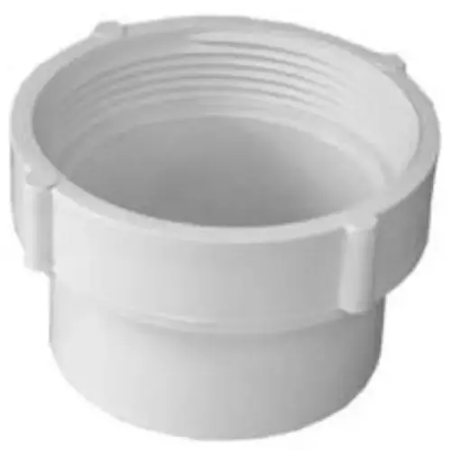 3 inch PVC DWV Fitting Cleanout, Spigot x FIP 3 inch PVC DWV Fitting Cleanout, Spigot x FIP