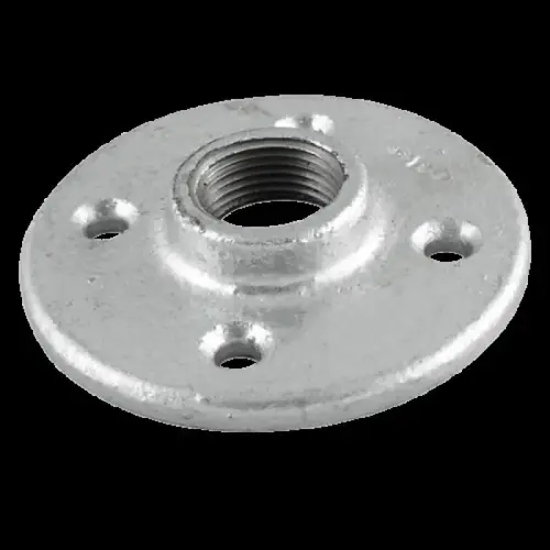 3/4" Black Malleable Iron Floor Flange 3/4" Black Malleable Iron Floor Flange