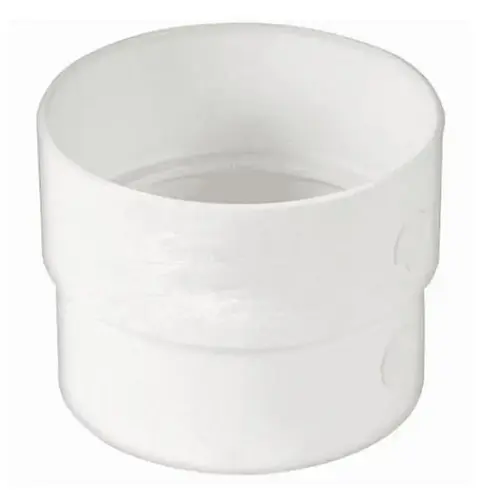 V-Series PVC SDR35 Adapter Coupling, 4x4 Inch, Sewer Hub x DWV Hub V-Series PVC SDR35 Adapter Coupling, 4x4 Inch, Sewer Hub x DWV Hub