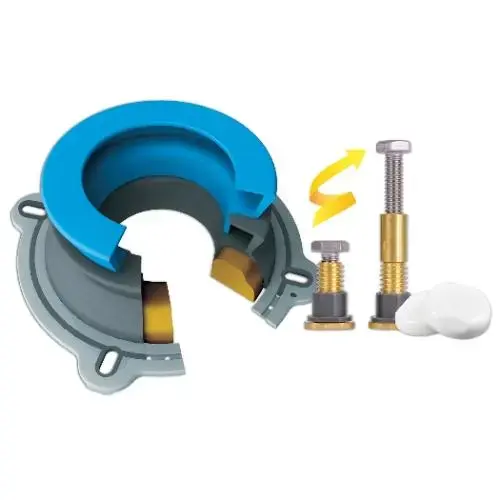 All-in-One Toilet Installation Kit with Perfect Seal Wax Ring All-in-One Toilet Installation Kit with Perfect Seal Wax Ring