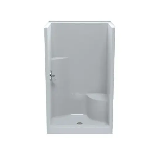 SHWR 1PC RIGHTSEAT 48X37X79 WHITE SHWR 1PC RIGHTSEAT 48X37X79 WHITE