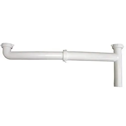 PVC Telescoping Direct Connection End Outlet Waste Tube, 1-1/2" PVC Telescoping Direct Connection End Outlet Waste Tube, 1-1/2"