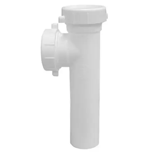 PVC Slip Joint End Outlet Tee with Baffle, 1-1/2" PVC Slip Joint End Outlet Tee with Baffle, 1-1/2"
