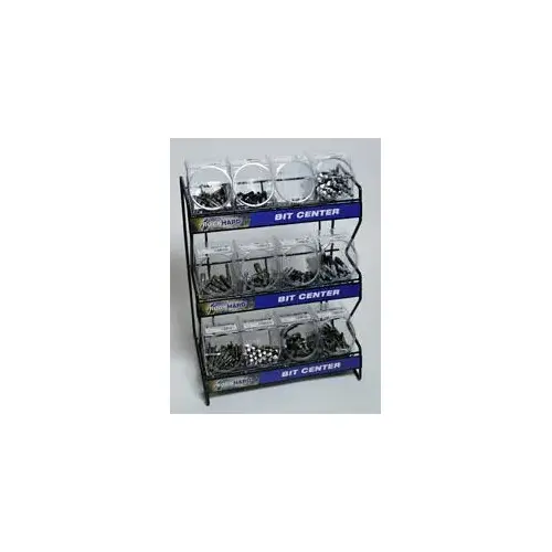 Bit Display Rack, Holds Twelve Tubs Bit Display Rack, Holds Twelve Tubs