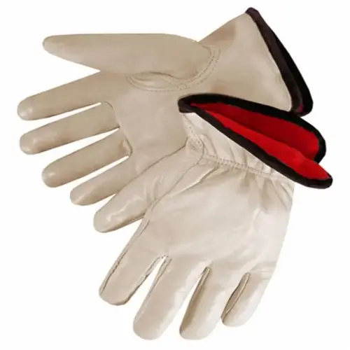 Cowhide Driver Work Glove, Fleece Lined, Extra Large Cowhide Driver Work Glove, Fleece Lined, Extra Large