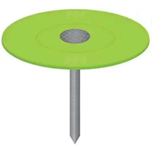 Plastic Cap Ring Shank Nail, 3", Box of 2000 Plastic Cap Ring Shank Nail, 3", Box of 2000