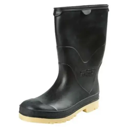 StormTracks Youth Rain Boot, Black/Tan StormTracks Youth Rain Boot, Black/Tan