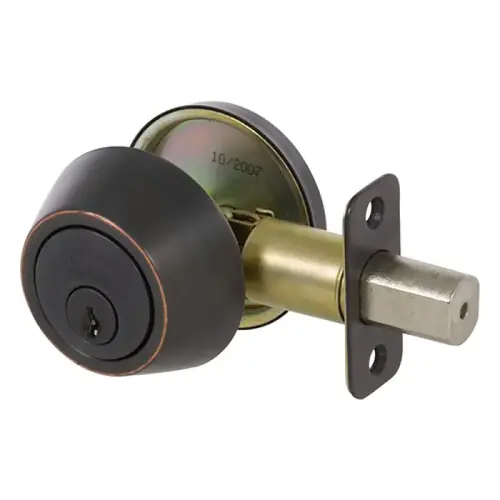 Callan Single Cylinder Deadbolt, 1" Throw, Bronze Callan Single Cylinder Deadbolt, 1" Throw, Bronze
