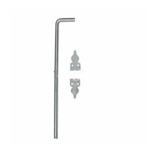 BOLT CANE ZINC PL CLAMSHELL 18-5/8 IN BOLT CANE ZINC PL CLAMSHELL 18-5/8 IN