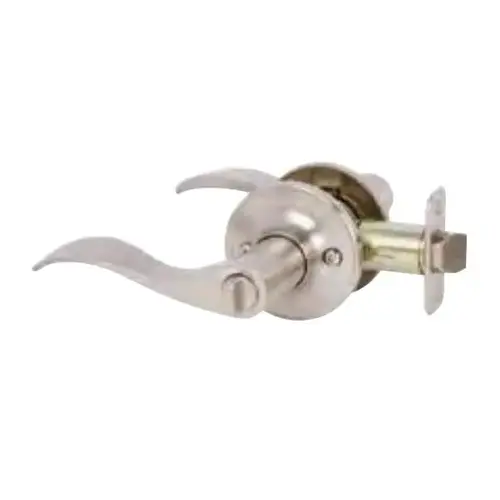 Bennett Lever Privacy Lockset, Satin Nickel Bennett Lever Privacy Lockset, Satin Nickel