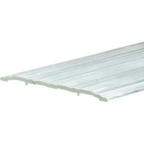 Fluted Aluminum Saddle Threshold, 5" W x 1/4" H x 36" L, Mill Finish Fluted Aluminum Saddle Threshold, 5" W x 1/4" H x 36" L, Mill Finish