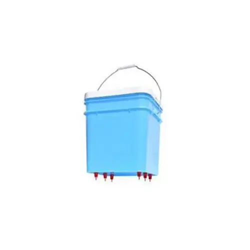 HYDRATING BUCKET 5 GALLON SQUARE W/ LID HYDRATING BUCKET 5 GALLON SQUARE W/ LID