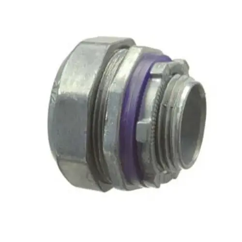 Straight Liquidtight Connector, 1/2 inch, Zinc Die Cast Straight Liquidtight Connector, 1/2 inch, Zinc Die Cast