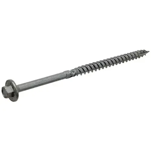 Structural Ledger Screw, 5/16" x 5", Hex Washer Head, Box of 36 Structural Ledger Screw, 5/16" x 5", Hex Washer Head, Box of 36