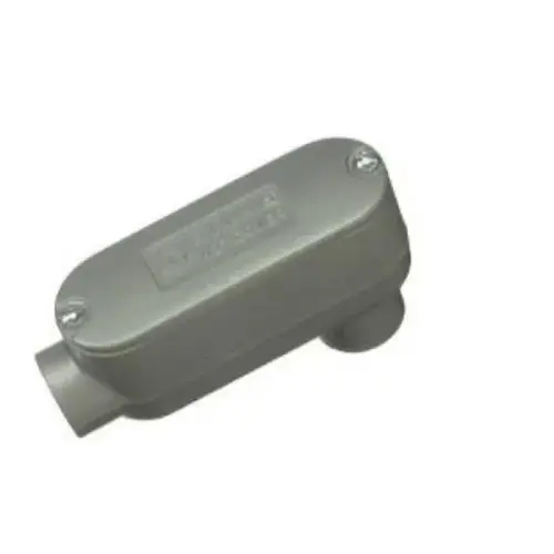 Conduit Body, LB Type, 1/2", with Cover and Gasket Conduit Body, LB Type, 1/2", with Cover and Gasket