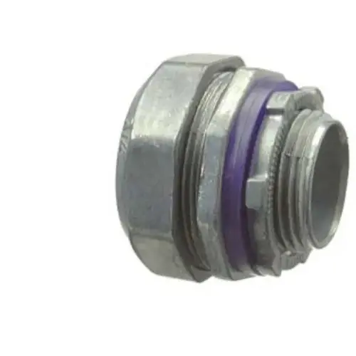 Liquidtight Connector, 3/4", Straight, Insulated Throat Liquidtight Connector, 3/4", Straight, Insulated Throat