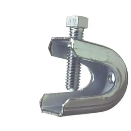 Steel Beam Clamp, 1/4"-20 Threaded, for 5/8" Flange Steel Beam Clamp, 1/4"-20 Threaded, for 5/8" Flange