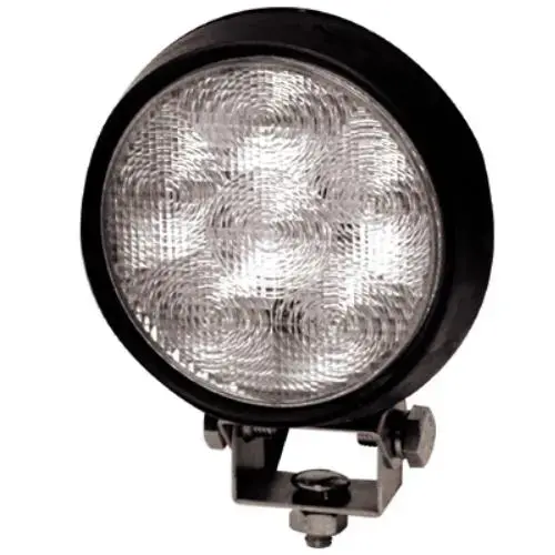 Round LED Work Lamp, Flood Beam, 660 Lumens, 12-24V DC Round LED Work Lamp, Flood Beam, 660 Lumens, 12-24V DC