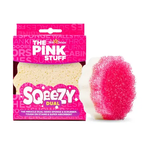 THE PK STUFF SQEEZY DUALSIDED SPONGE THE PK STUFF SQEEZY DUALSIDED SPONGE