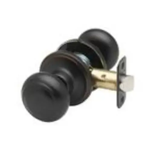 COLONIAL PASSAGE KNOB-BLACK COLONIAL PASSAGE KNOB-BLACK