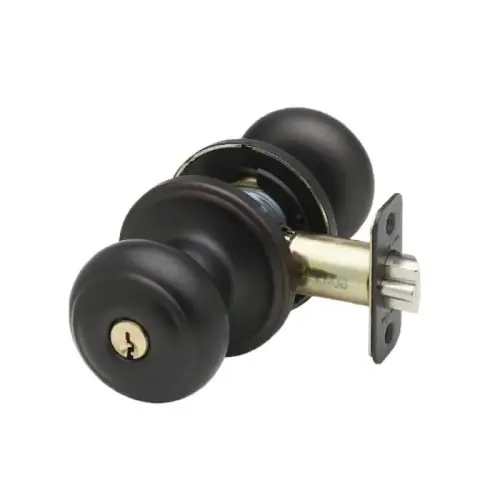 COLONIAL ENTRY KNOB- TUSCAN BRONZE COLONIAL ENTRY KNOB- TUSCAN BRONZE