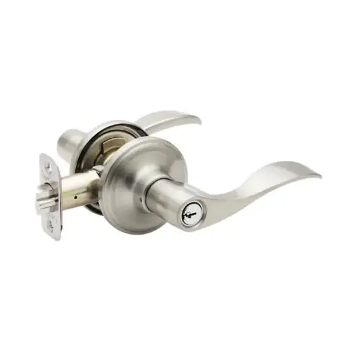 WAVERLIE ENTRY LEVER-SATIN STAINLESS WAVERLIE ENTRY LEVER-SATIN STAINLESS