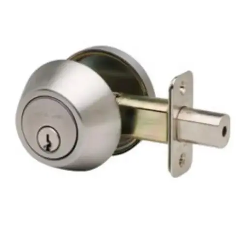 SINGLE CYLINDER DEADOLT-SATIN STAINLESS SINGLE CYLINDER DEADOLT-SATIN STAINLESS