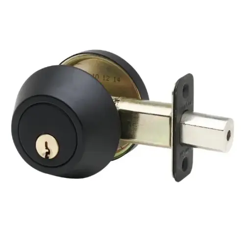 SINGLE CYLINDER DEADOLT-BLACK SINGLE CYLINDER DEADOLT-BLACK
