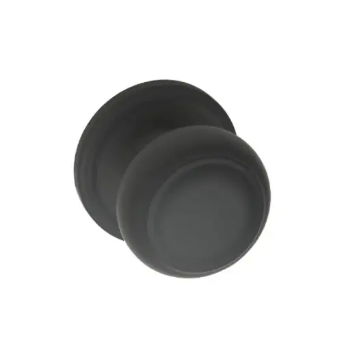 COLONIAL HALF DUMMY KNOB- BLACK COLONIAL HALF DUMMY KNOB- BLACK