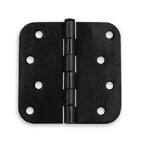 4IN 5/8R HINGE E BLACK - PAIR 4IN 5/8R HINGE E BLACK - PAIR