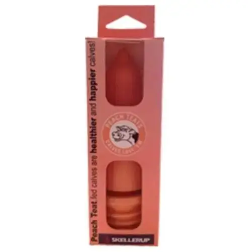 Calf Nipple, Threaded, Pink Calf Nipple, Threaded, Pink