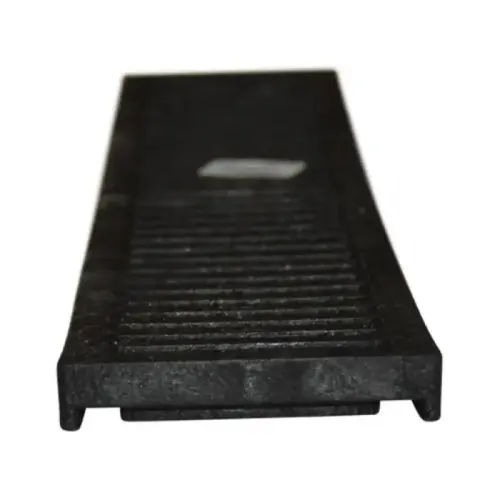 Polyolefin Channel Grate, 2 ft, Black Polyolefin Channel Grate, 2 ft, Black