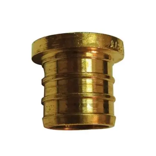 Lead-Free Brass Crimp PEX Test Plug, 1/2" Lead-Free Brass Crimp PEX Test Plug, 1/2"