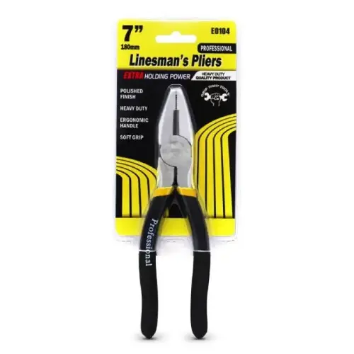 7 INCH LINESMAN PLIERS 7 INCH LINESMAN PLIERS
