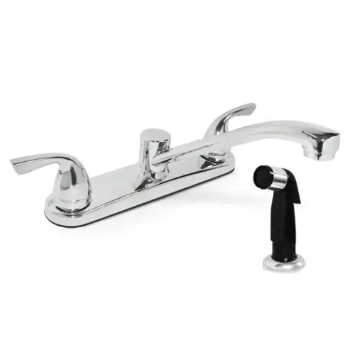 2 LEVER HANDLE KITCHEN FAUCET WITH SPRA 2 LEVER HANDLE KITCHEN FAUCET WITH SPRA