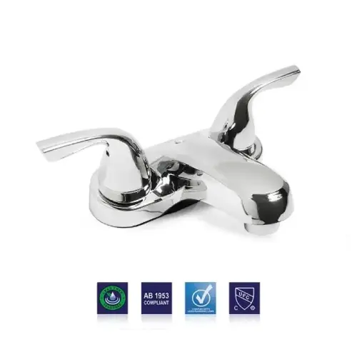 2 HANDLE LAVATORY FAUCET WITHOUT POP UP 2 HANDLE LAVATORY FAUCET WITHOUT POP UP