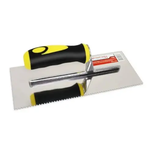 1/16 X 1/16 SQUARE NOTCHED TROWEL 1/16 X 1/16 SQUARE NOTCHED TROWEL