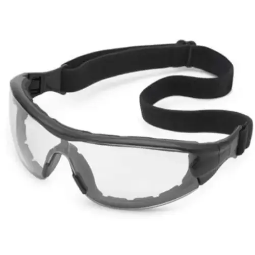 Swap Convertible Safety Eyewear, Anti-Fog Clear Lens, Black Frame Swap Convertible Safety Eyewear, Anti-Fog Clear Lens, Black Frame