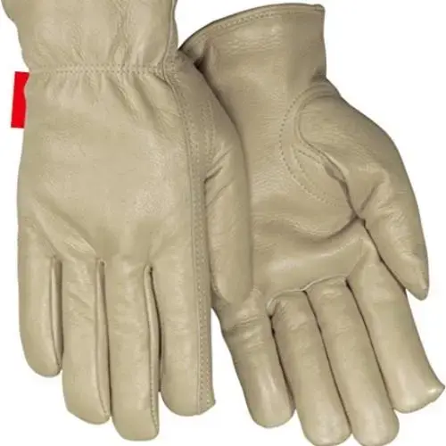 GLOVE COWHIDE SHIRRED LG GLOVE COWHIDE SHIRRED LG