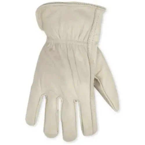 Heavy-Duty Top Grain Leather Driver Work Glove, Medium Heavy-Duty Top Grain Leather Driver Work Glove, Medium