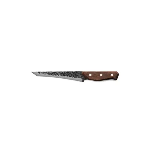 PrimalForge Tanto Slicer Knife, 7.25" Blade, Monzo Wood PrimalForge Tanto Slicer Knife, 7.25" Blade, Monzo Wood